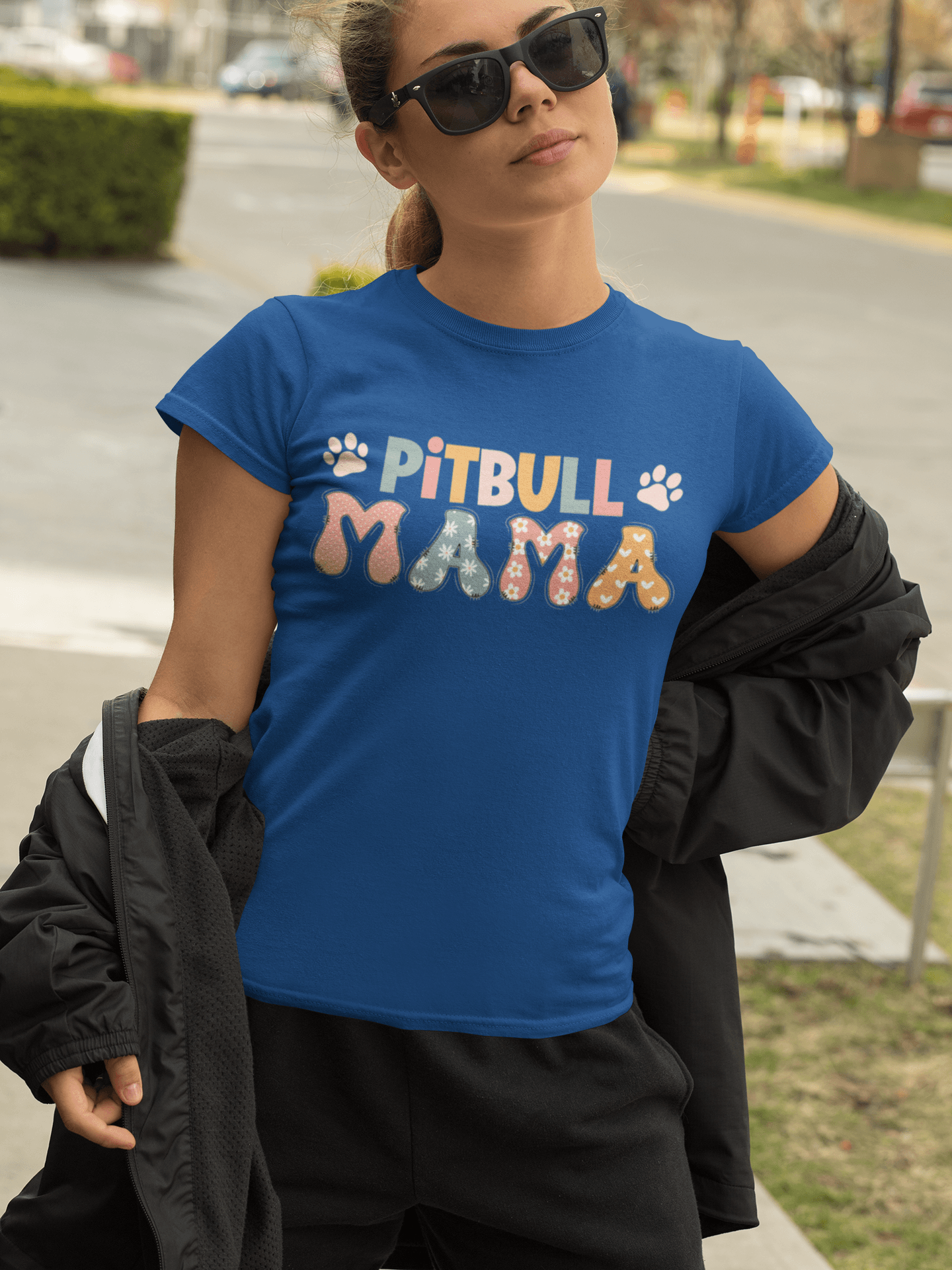 Pitbull Mama Tee