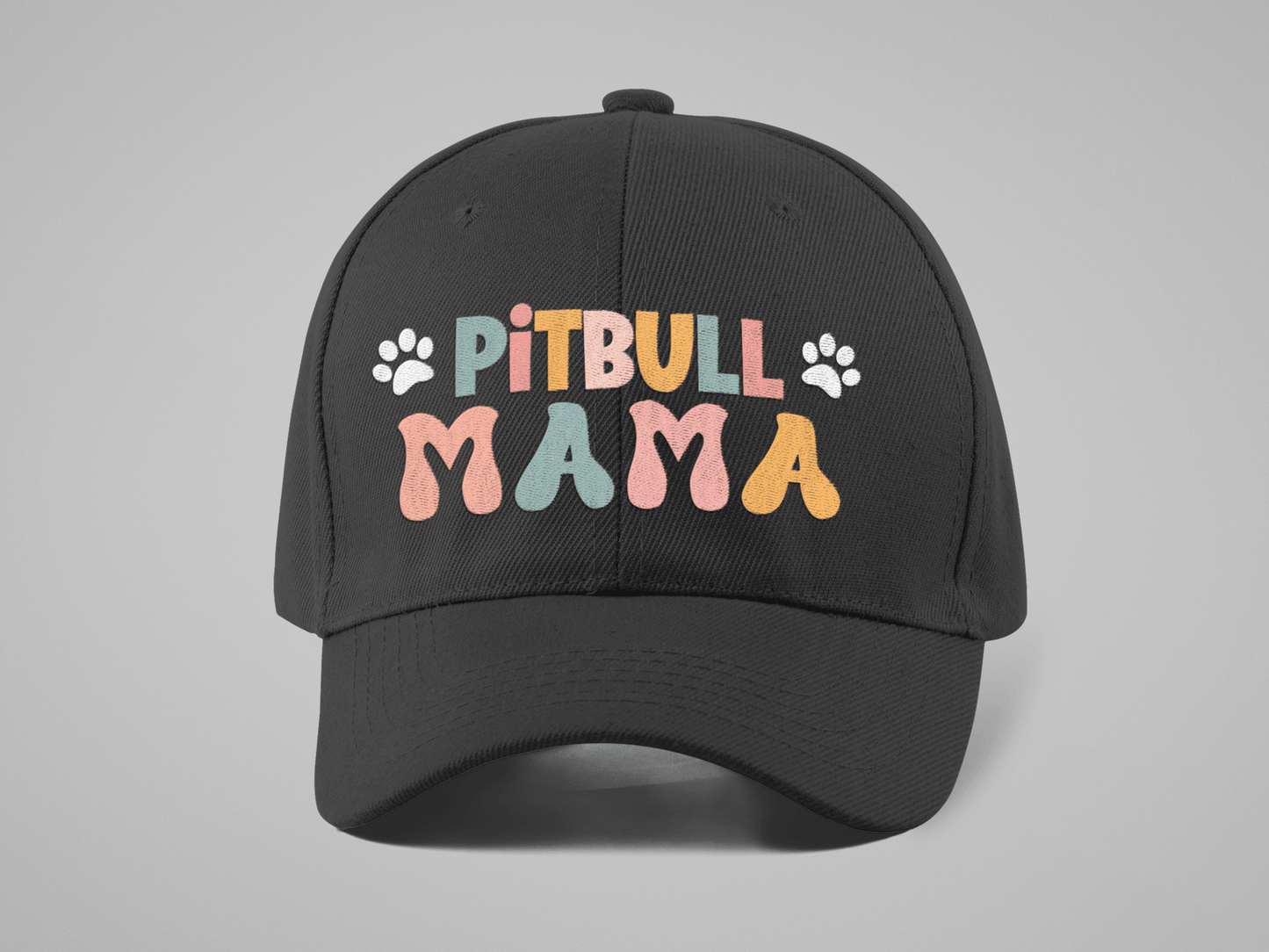 Pitbull Mama Dad Hat